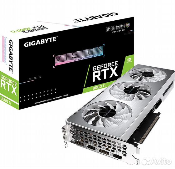 Видеокарта gigabyte RTX 3060 Ti