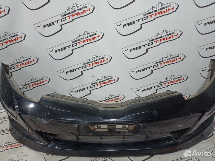 Бампер honda airwave GJ1 GJ2 71101slan00ZA 2 модель передний черный, NH731P FA309Z