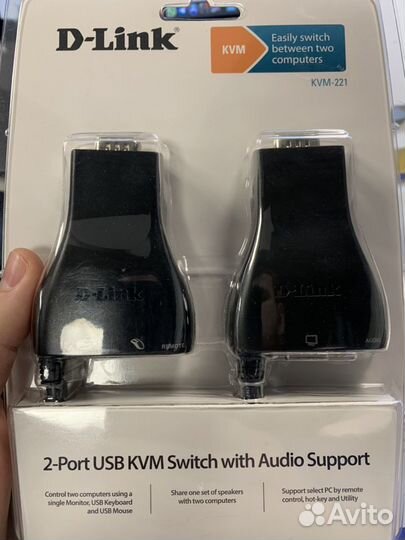 D-Link KVM Switch KVM-221