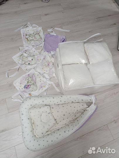 Бортики в детскую кроватку