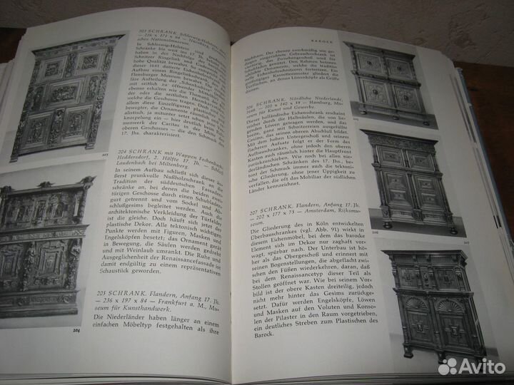 Книга антикварная мебель