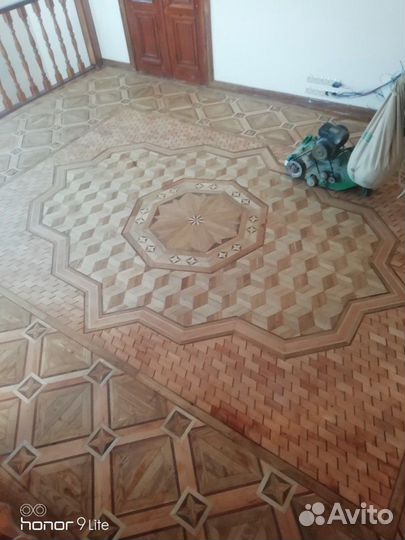 Циклевка лакировка паркета