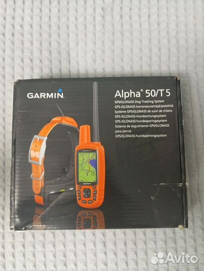 Garmin alpha 50 с ошейником t5