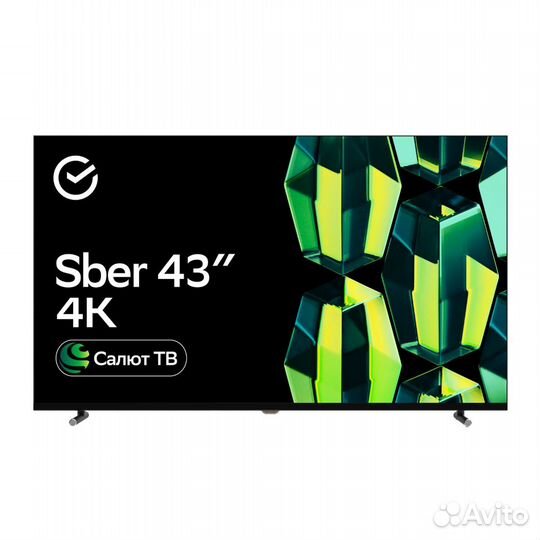 Телевизор Sber 43'' (109 см) новый