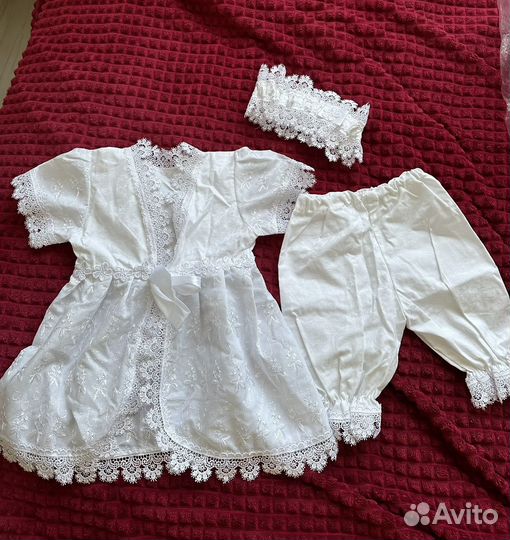 Крестильный набор для девочки