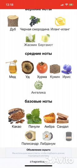 Парфюмерия из личной коллекции