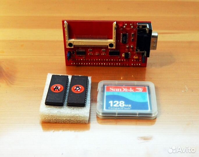 ZX Spectrum +3e Compact Flash & Kempston interface