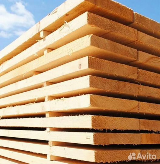 Доска 25 (40,50) х 100 (100, 150, 200) х 6000