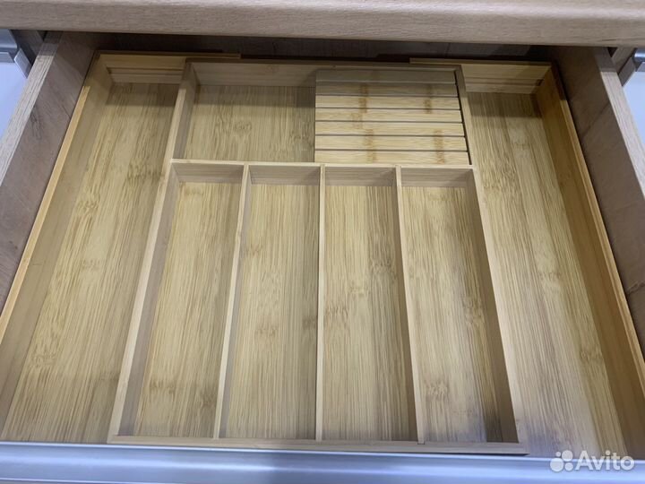 Лоток для столовых приборов бамбук