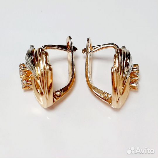Золотые серьги