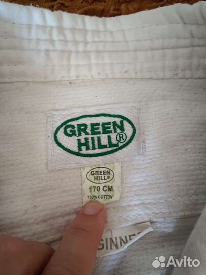 Самбовка кимоно green hill 170