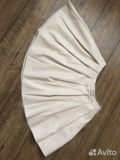 Кожаная юбка