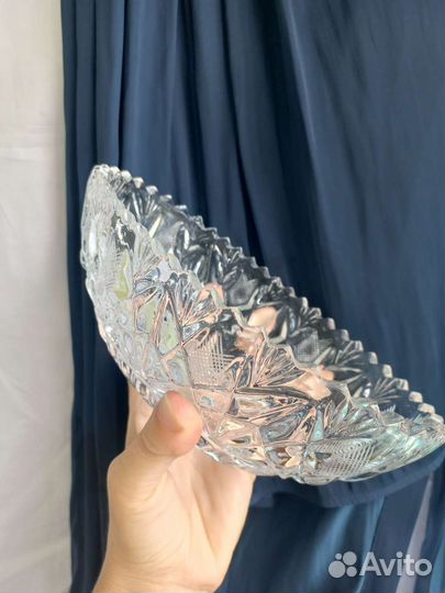 Хрустальная салатница
