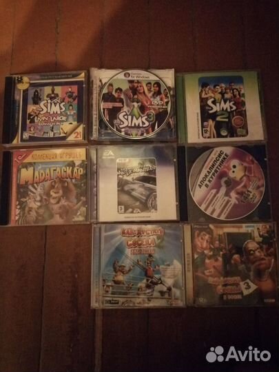 Диски с играми для пк