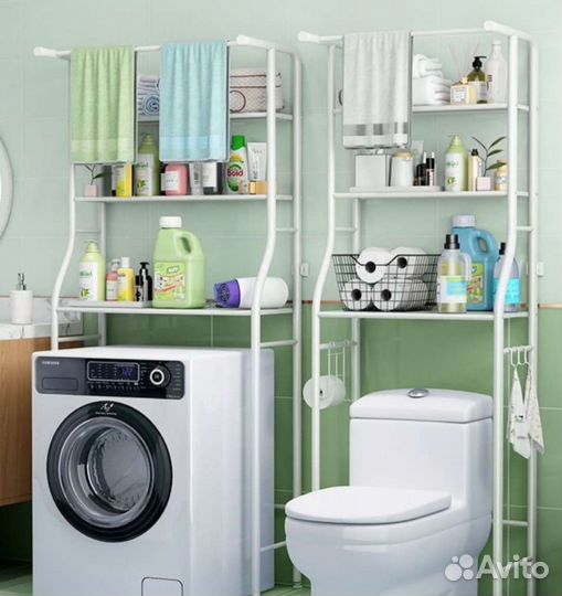 Стеллаж для ванной металлический