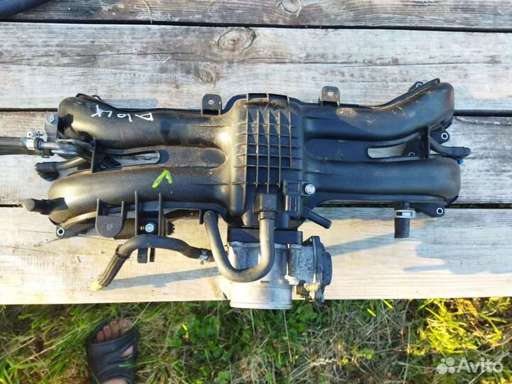 Впускной коллектор subaru fb20