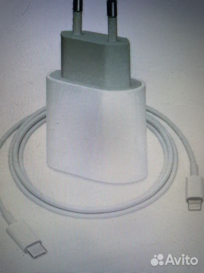 Быстрая зарядка для iPhone11/12 Pro/13,14,iPad,20W