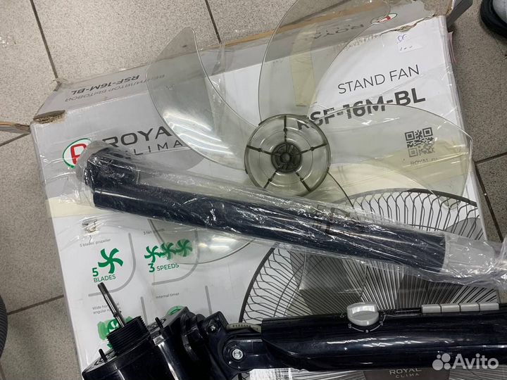 Вентилятор напольный Royal Clima RSF-16M-BL