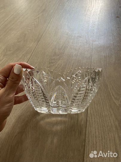 Салатник хрустальный