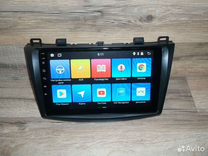 Магнитола Mazda 3 BL Android GPS 2009-2014 WiFi
