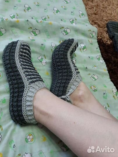 Носки тапочки следочки