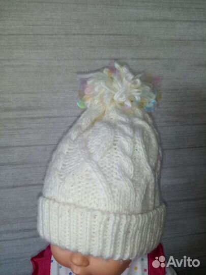 Комплект зимняя шапка и шарф