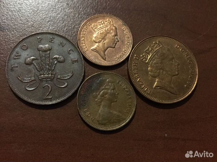 Монеты Великобритания