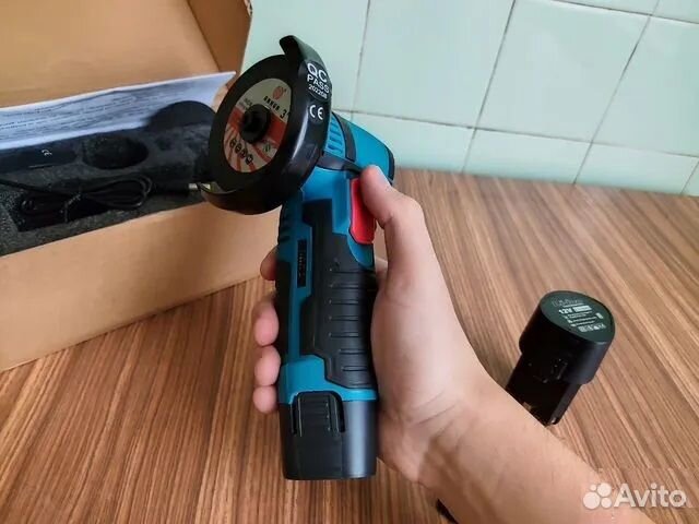 Мини болгарка 2 аккумулятора