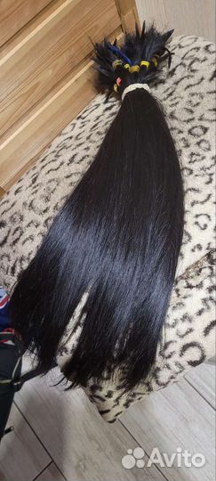 Волосы для наращивания натуральные бу