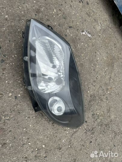 Передняя левая фара рено сандеро