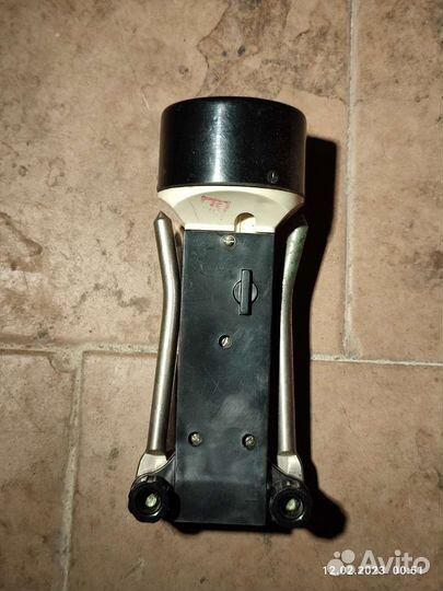 Винтажная нагрузочная вилка, вольтметр