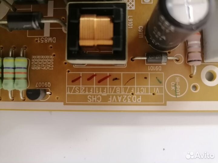 Блок питания к тв Samsung UE32EH5007K