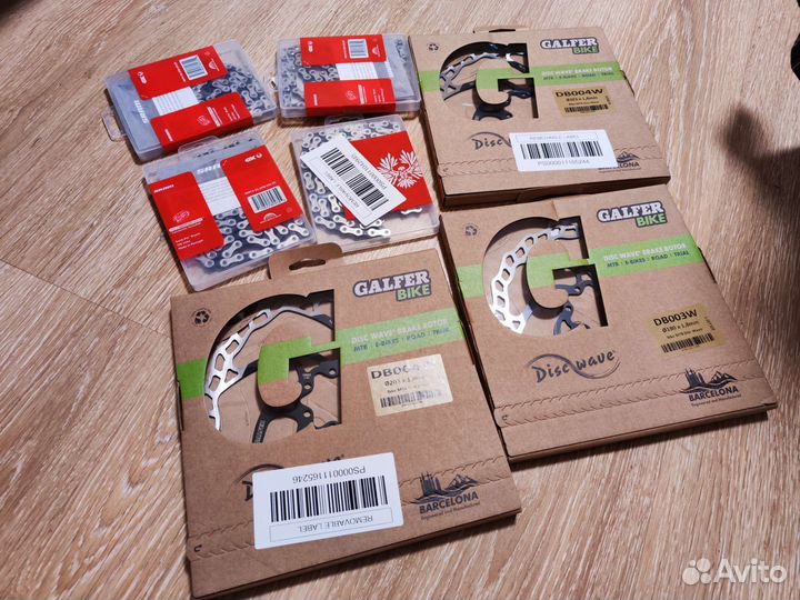 Цепи Sram GX Eagle и роторы Galfer Wave