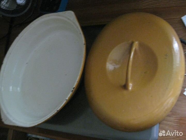 Гусятница чугунная СССР