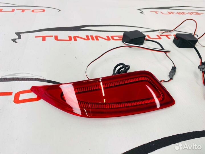 Катафоты в задний бампер Toyota Camry 55 F3757