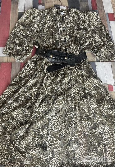 Платье винтаж 80-е гг