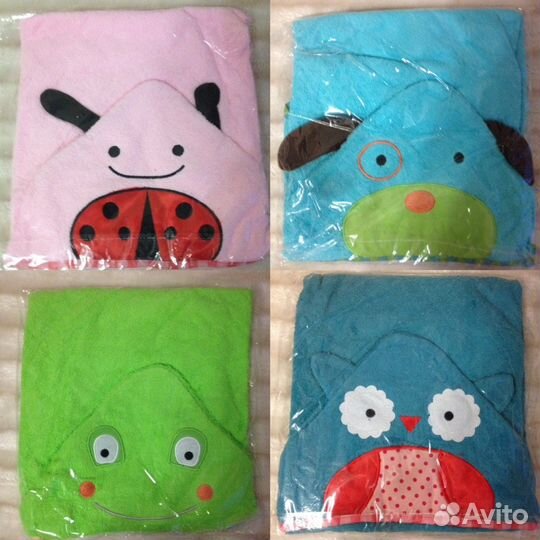 Полотенце + мочалка-варежка Skip Hop Zoo