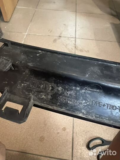 Накладка заднего бампера верхняя Audi A7 4G