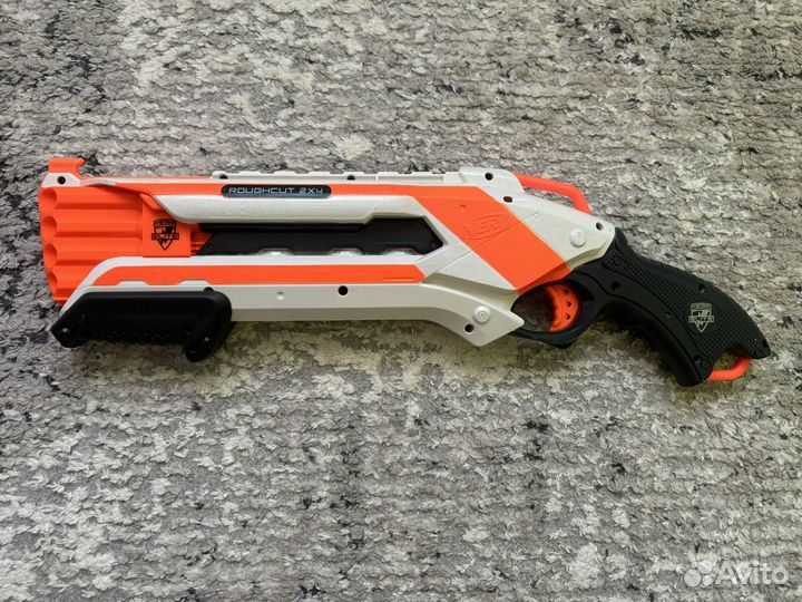 Бластер nerf elite roughcut и mega bigshock