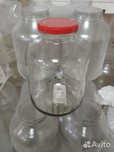 Банка новая 5 л. с крышкой