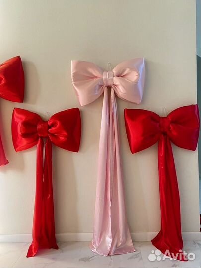 Бант большой для украшения, декора интерьера