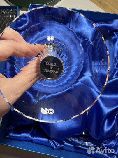 Набор бокалов Swarovski