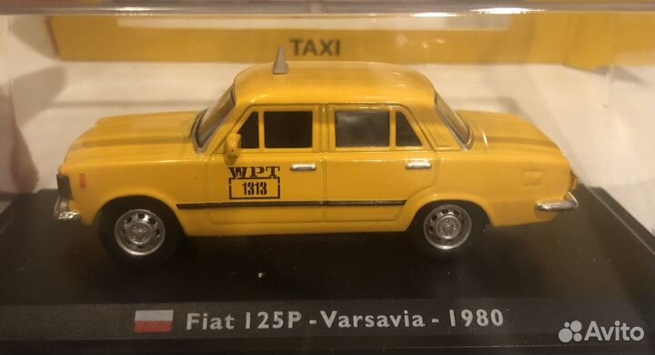 1/43 Fiat 125P taxi