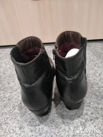 Ботинки женские демисезонные натуральная кожа