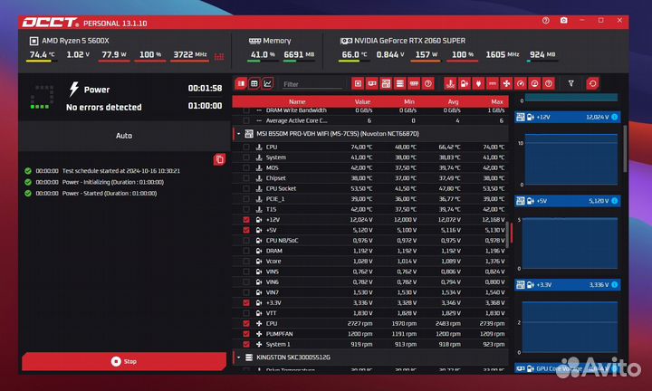 Блок питания Cougar XTC650 80+ Standart