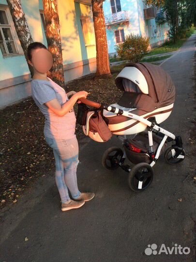 Коляска 2 в 1 bebe mobile movo r3