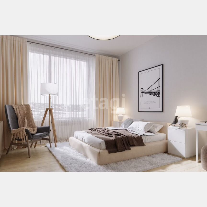 1-к. квартира, 34,2 м², 7/18 эт.