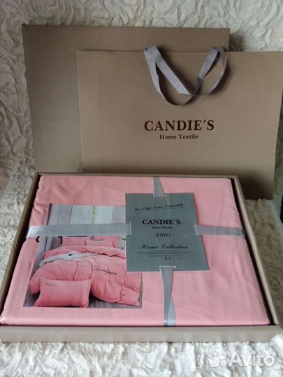 Набор постельного белья candie'S eвро(в коробке)