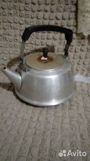 Чайник алюминиевый СССР 1950