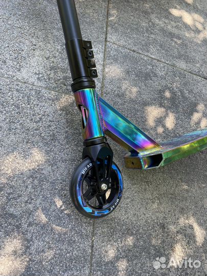 Самокат трюковой неохром (бензиновый)